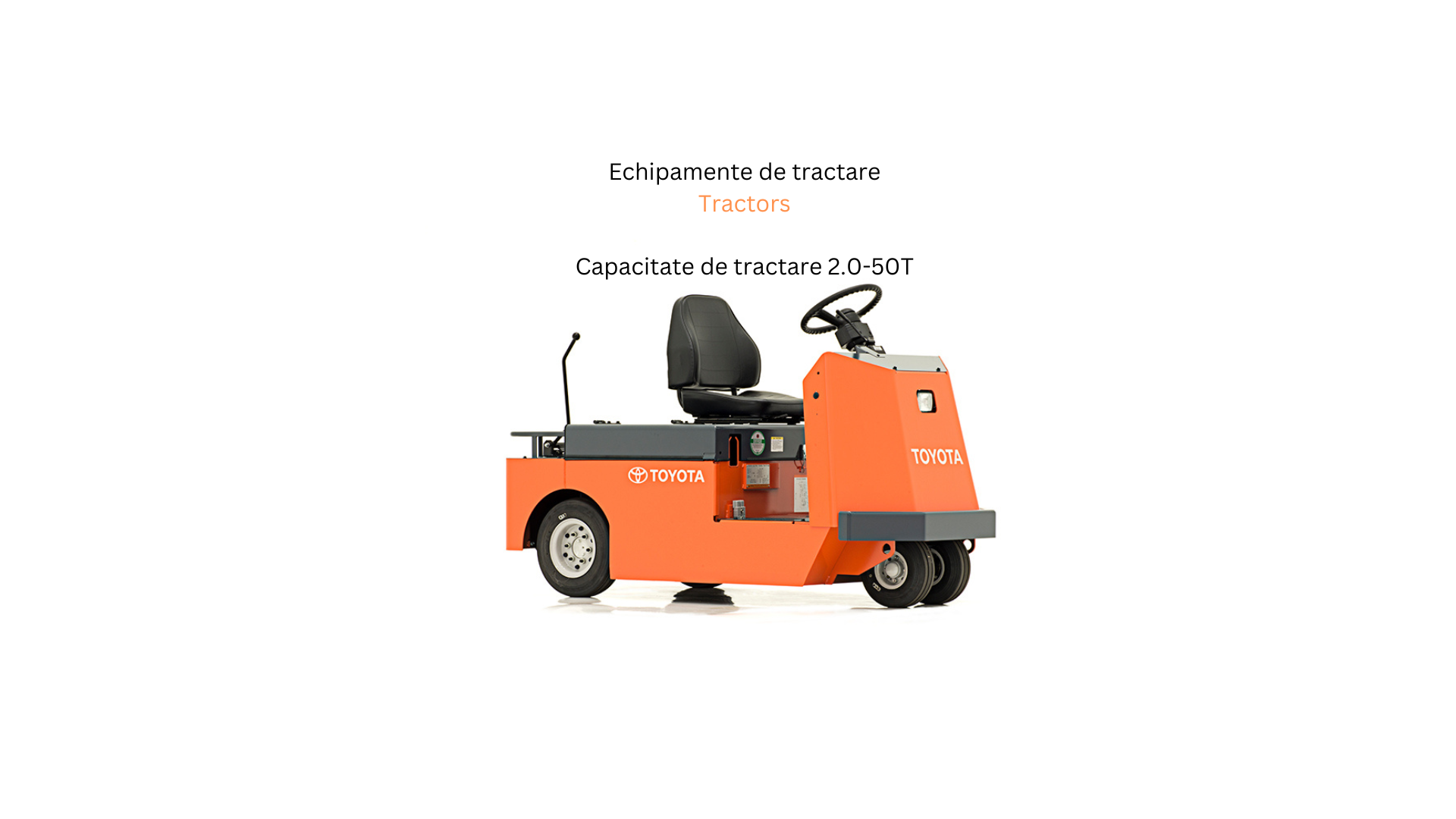 Echipamente de tractare (Tractors)